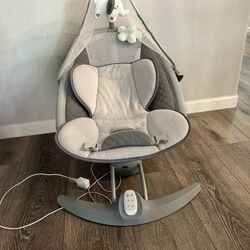 lovouse baby swings for infants, electric portable