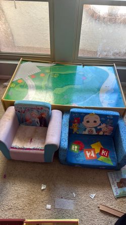 Kids toddler lot of furniture and play table
