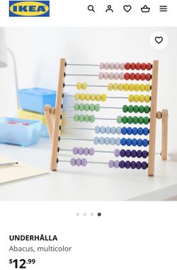 Wood abacus