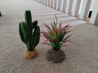 Small Decorative Fake Plants For Reptiles
