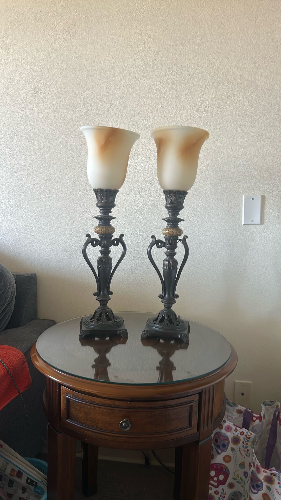 Antique Lamp Set