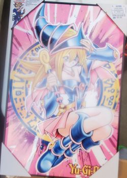 Dark magician girl poster glossy hardback