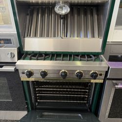 30 inch Gas Stove Viking Professional with Hood