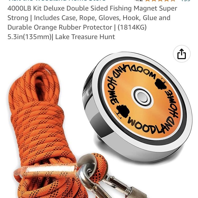 Deluxe Double Sided Fishing Magnet for Sale in Somerville, MA - OfferUp