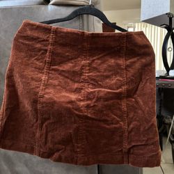Corduroy Skirt 