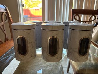 6  canisters