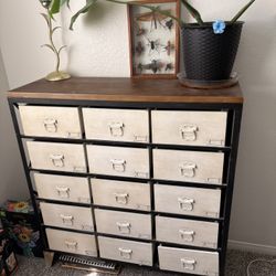 Urban outfitters 15 drawer Table 