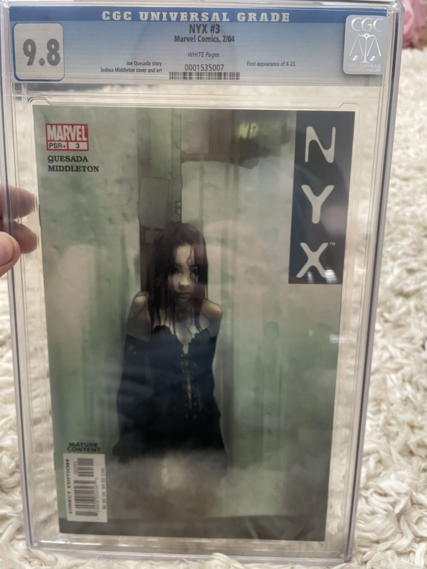 Nyx #3, CGC 9.8