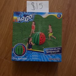 New $15! Bestway H2O GO Watermelon Sprinkler 26 In. /71cm