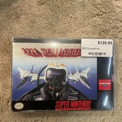 UN Squadron for Super Nintendo SNES - Complete in box