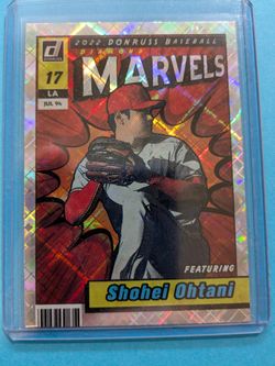 🔥Shohei Ohtani🔥 2022 Donruss 💥Diamond 💥Marvels