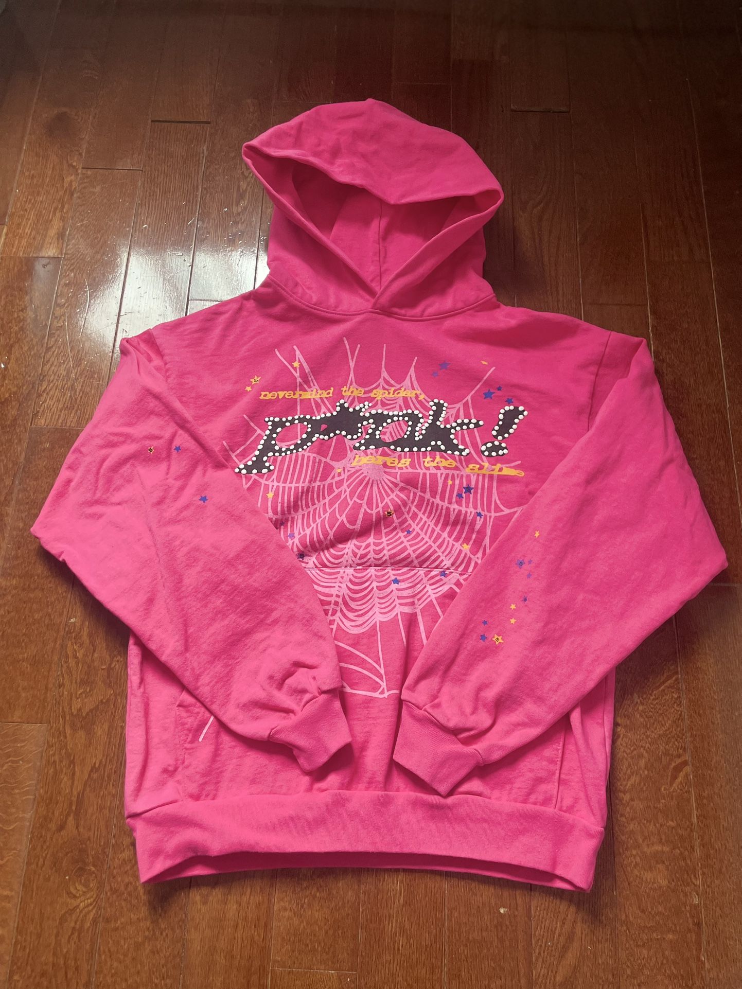 Pink Sp5der Hoodie
