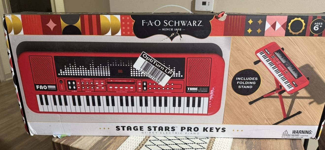 Electric Piano 61 keys FAO SCHWARZ