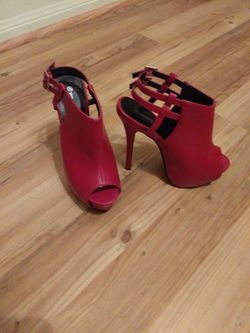 Red high heels