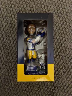 Aaron Donald G.O.A.T. Bobblehead LA Rams