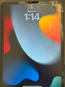 Apple iPad 11 pro 3rd gen with Cracked Screen