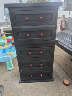 Beautiful real wood slim.. handmade dresser chest