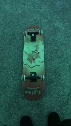 Vintage Pokemon official skateboard