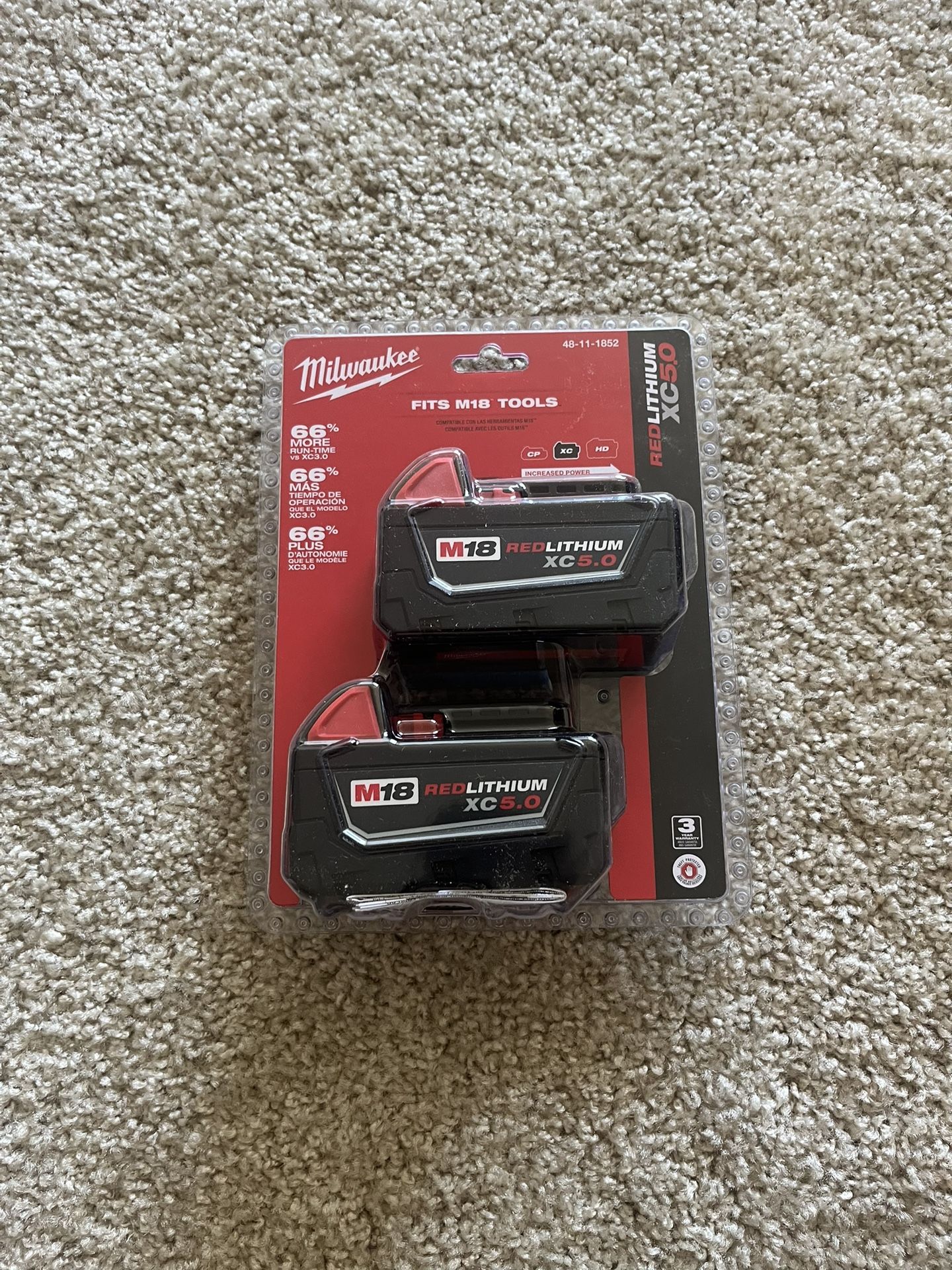 Baterías Milwaukee 2 De 5.0