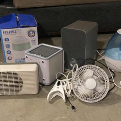 Small Fans And Humidifiers