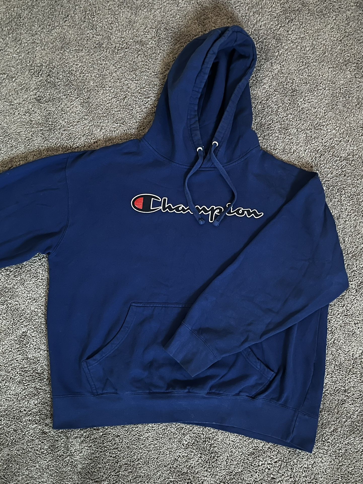 Two Men’s Champions Hoodies