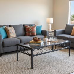 Beautiful glass Coffee Table