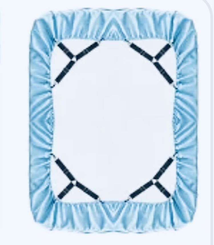NWT SET 4 Bed Sheet Fasteners also known as Sheet Straps or Suspenders.