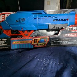 Brand New! Nerf BIG CAT DB-2 GUN BLASTER