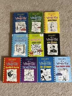 10 Diary of a Wimpy Kid Books