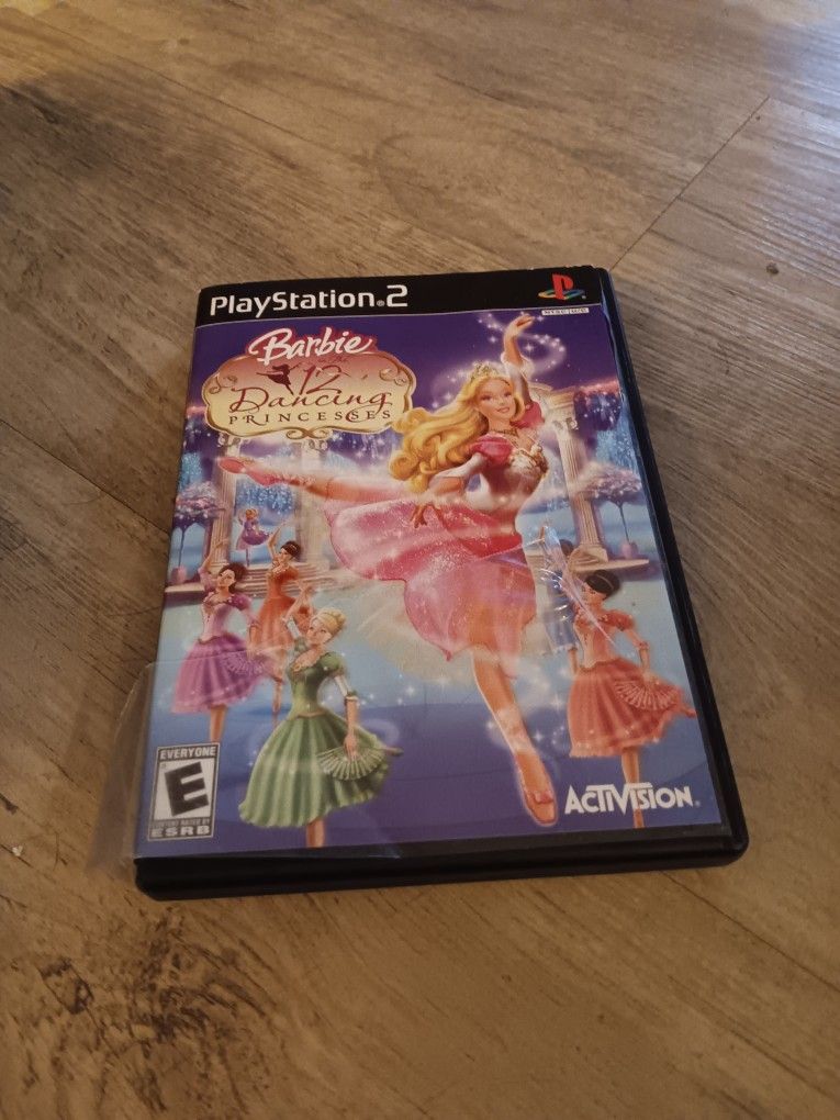 Barbie In The 12 Dancing Princesses (Sony PlayStation 2, 2006) PS2 CIB