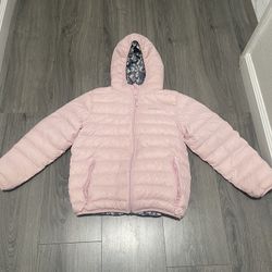 Reversible Pink/flower Girl Jacket