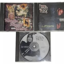 Brotha Lynch Hung 3 CD Lot Loaded Best Of 24 Deep Black Market HTF OOP Rare

