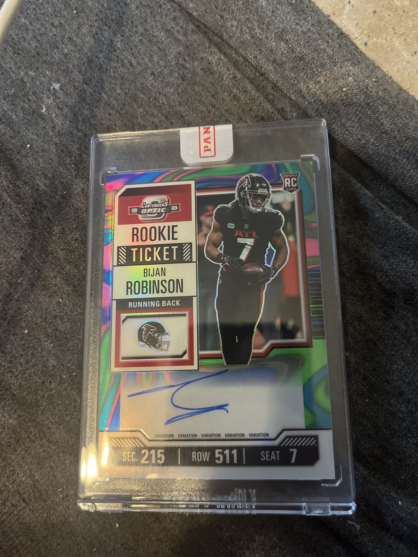 2023 Contenders Optic Bijan Robinson # 1/4