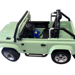 The Huffy Land Rover Defender Electric Ride-On Car for Kids (12V)