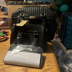 Black 3 -Piece Purse