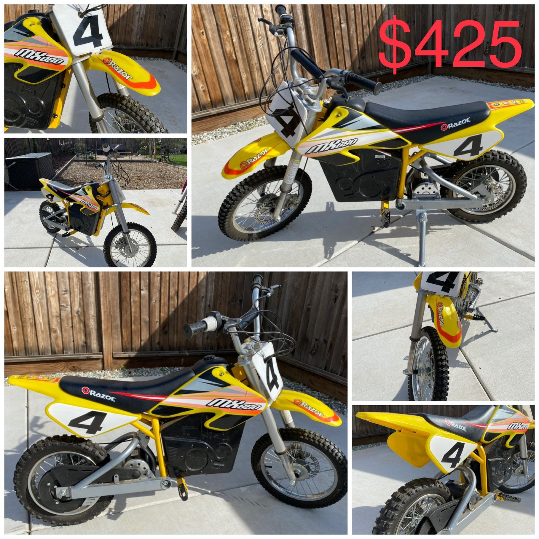 Razor MX650 Dirt Rocket Electric Motorcycle