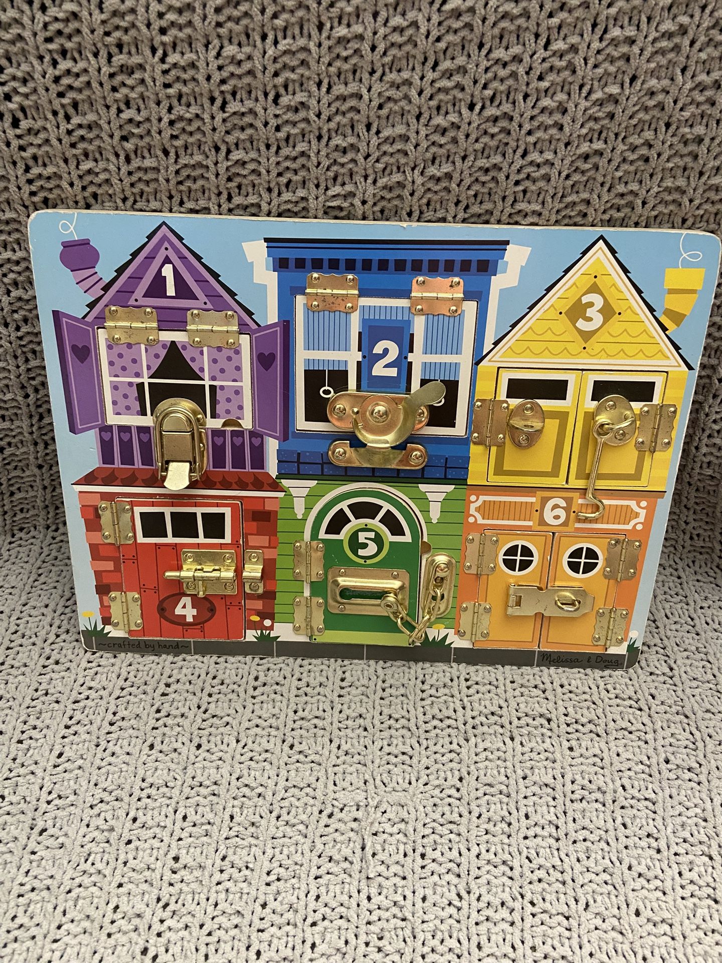 Melissa And Doug Wooden Latches Board
