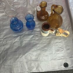 Miscellaneous Vintage Glass Pieces