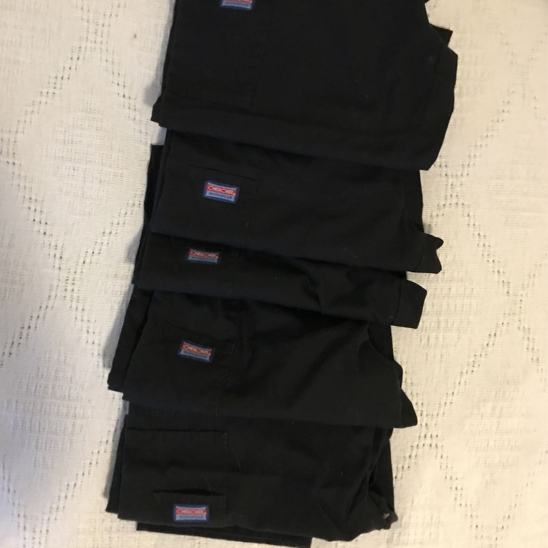 Black Scrub Pants