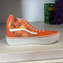 Vans Platform High-Top Sneaker Fruit Print