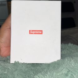 Repeat Leather Belt Red