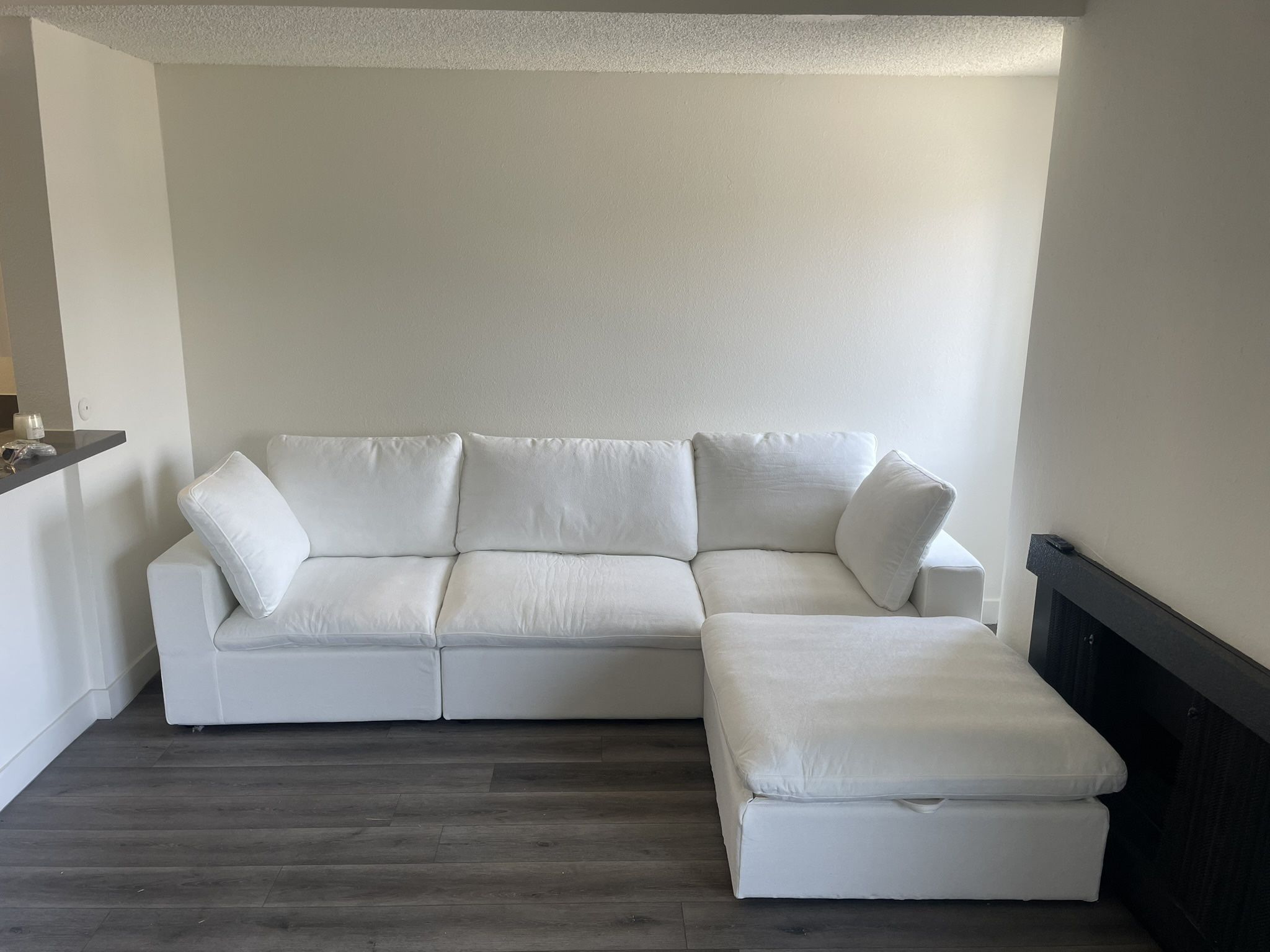 🤍New White Cloud Sectional Couch
