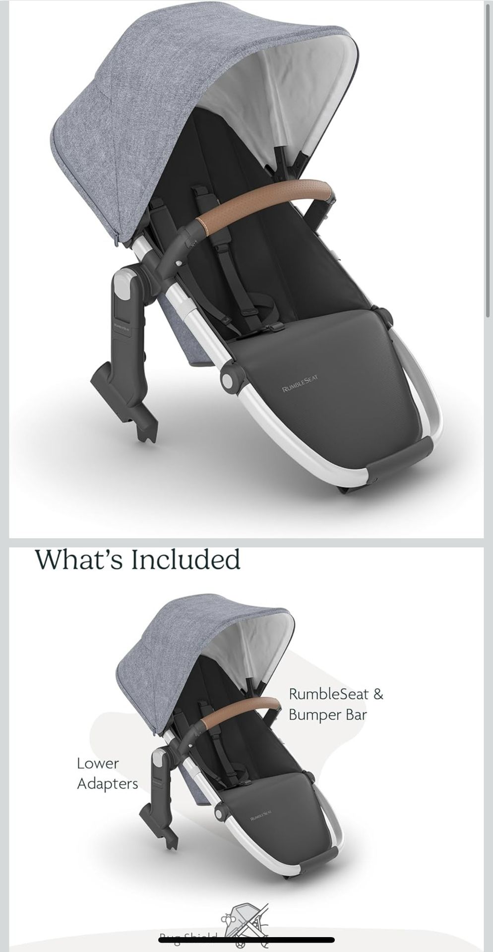 Uppababy RummbleSeat V2