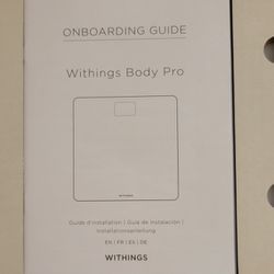 Withings BodyPro Scale