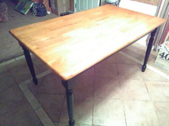 Free table. No chairs