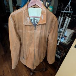 Maddox Men's Wear It Men's Genuine High Quality  Leather Jacket....Size 54