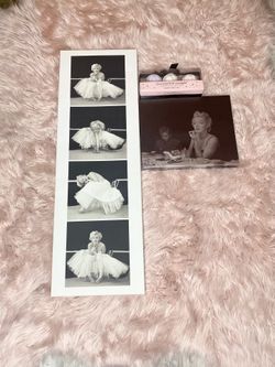 3pc Marilyn Monroe Artwork Diamond Bath bombs Gif set 