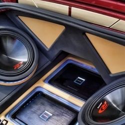 Custom Build Car Audio Subwoofer Inclosers.