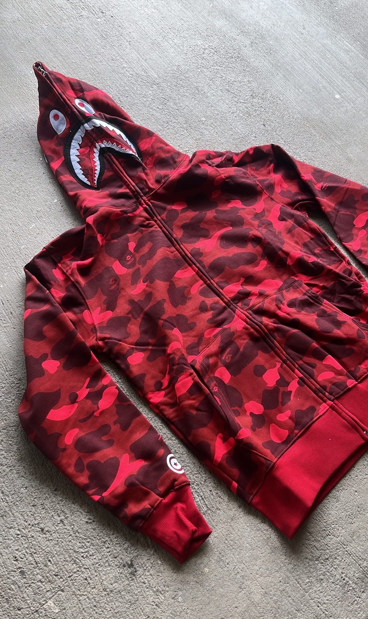bape zip up