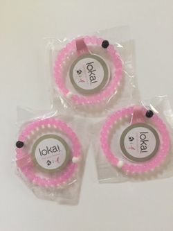 Pink Lokai bracelets - Breast Cancer awareness